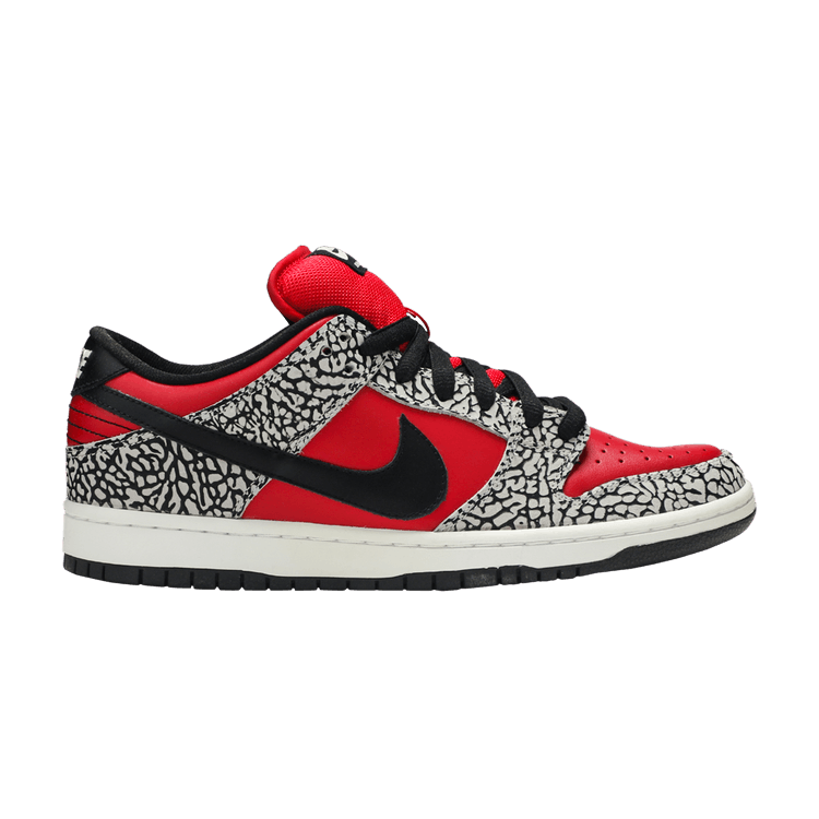 Supreme x Nike Dunk Low Premium SB 'Red Cement'