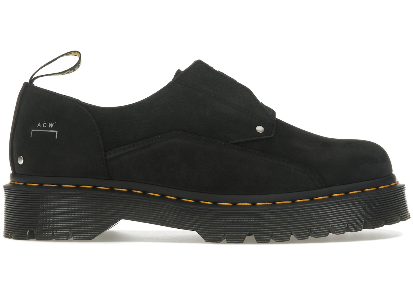 Dr. Martens 1461 Bex A-COLD-WALL Black Milled Nubuck