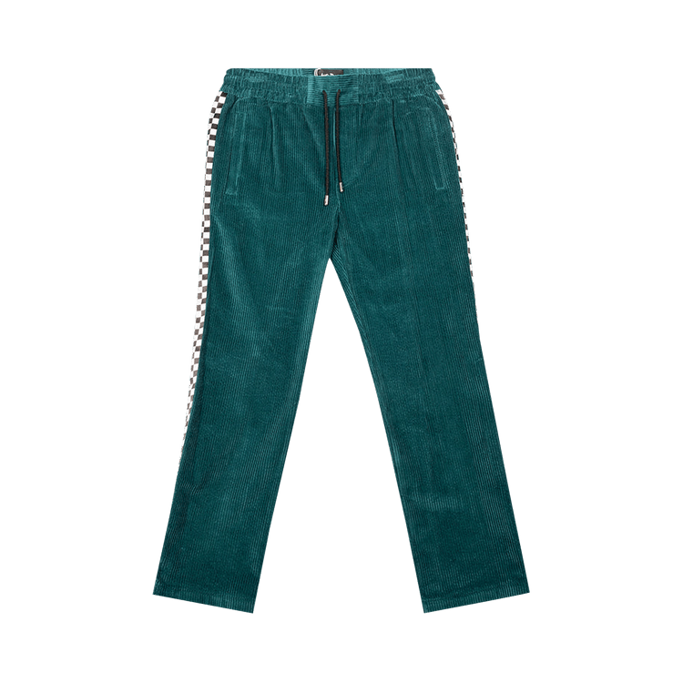 Just Don Plain Corduroy Pants 'Turquoise'
