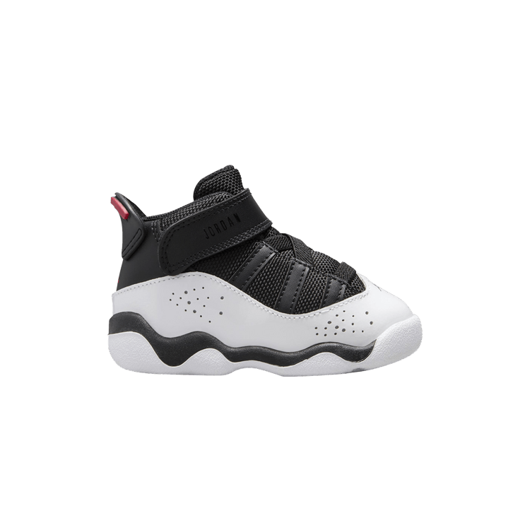 Air Jordan 6 Rings TD 'Black White Red'