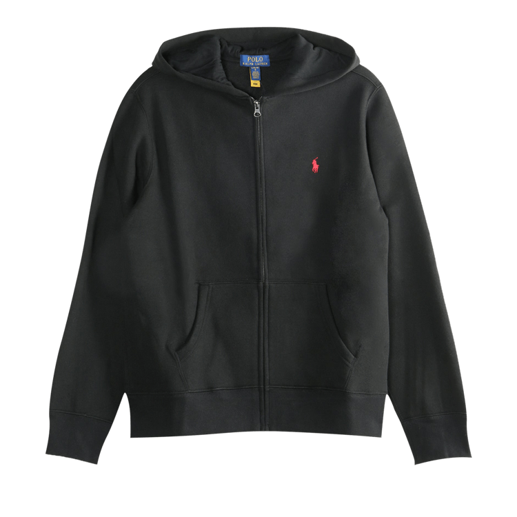 Polo Ralph Lauren Kids Fleece Full Zip Hoodie 'Polo Black'