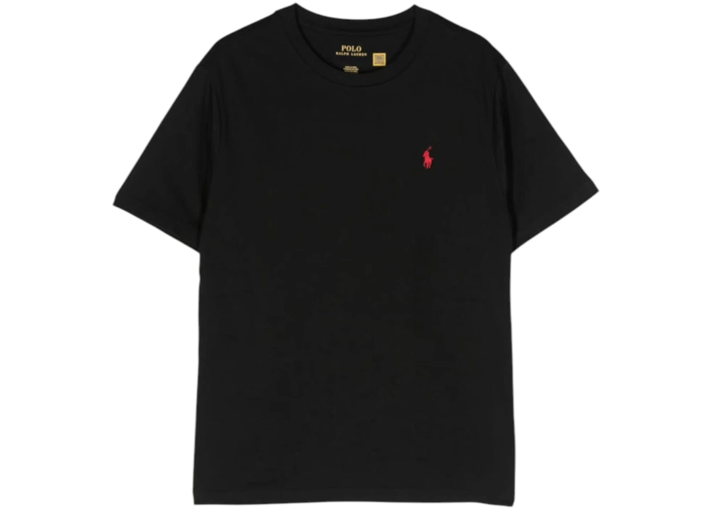 Polo Ralph Lauren Boys Short Sleeve Cotton Jersey Crewneck T-shirt Rl Black