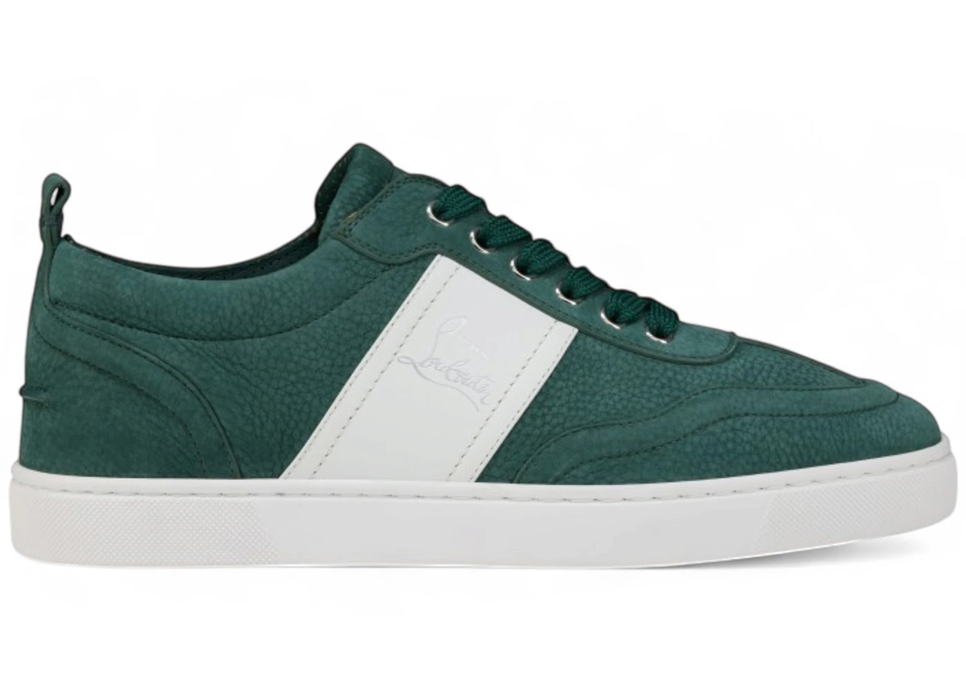 Christian Louboutin Retero Green White