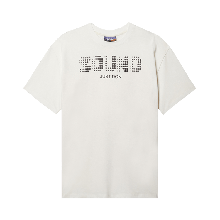 Just Don Ben-Day Sound T-Shirt 'White'