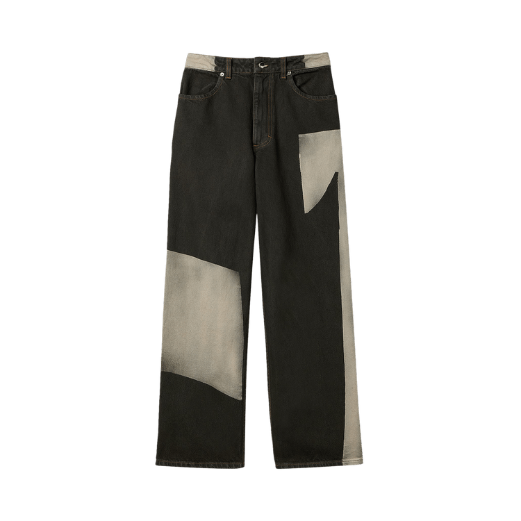 Eckhaus Latta Tile Wide Leg Jean 'Black'