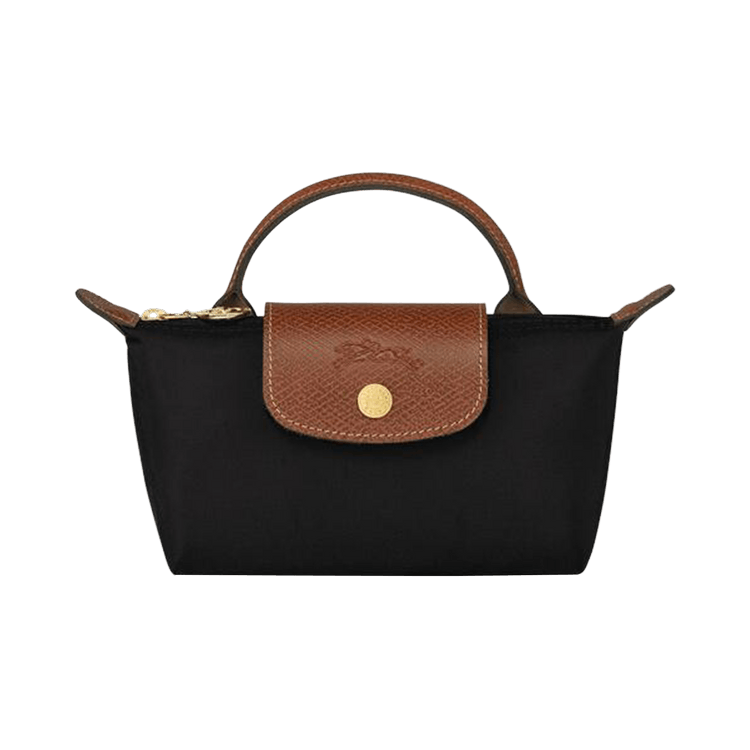 Longchamp Le Pliage Original Pouch With Handle 'Black'