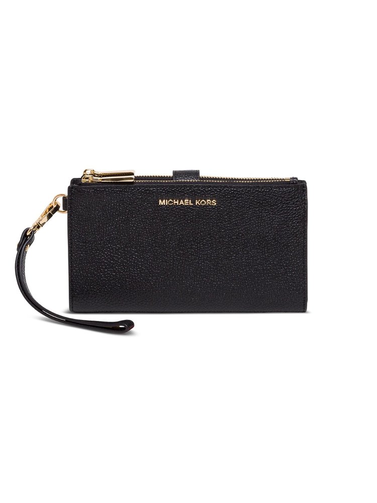 Michael Michael Kors Logo Plaque Zipped Wallet