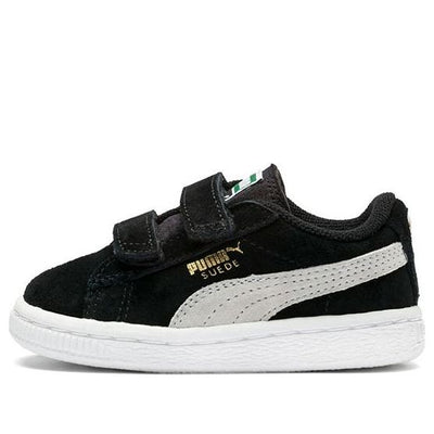 (PS) PUMA Suede 2 Straps 'Black White'