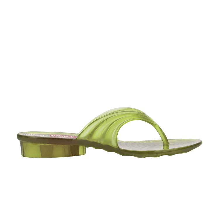 Melissa X Diesel Wmns Quantum Flip Flop 'Clear Yellow'