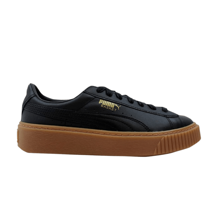 Puma Wmns Basket Platform Core 'Black Gum'