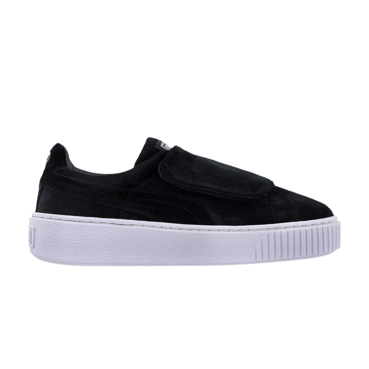 Puma Wmns Basket Platform Strap 'Velvet Rope - Black'