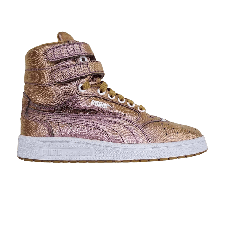 Puma Sky 2 High Big Kid 'Holo Gold'
