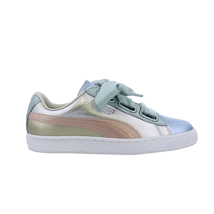 Puma Wmns Basket Heart Bauble FM 'Silver'