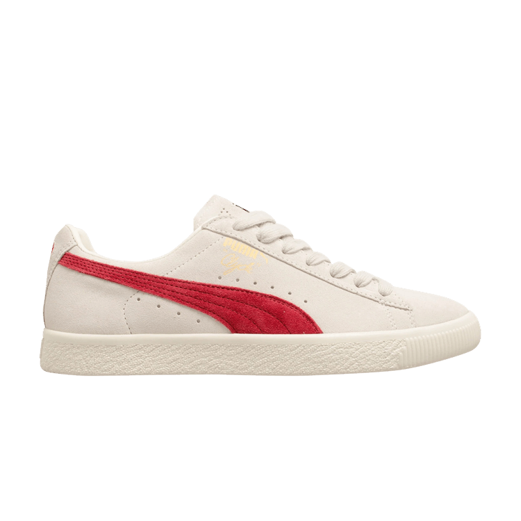 Puma Clyde 'From The Archive - Vaporous Grey Red Dahlia'