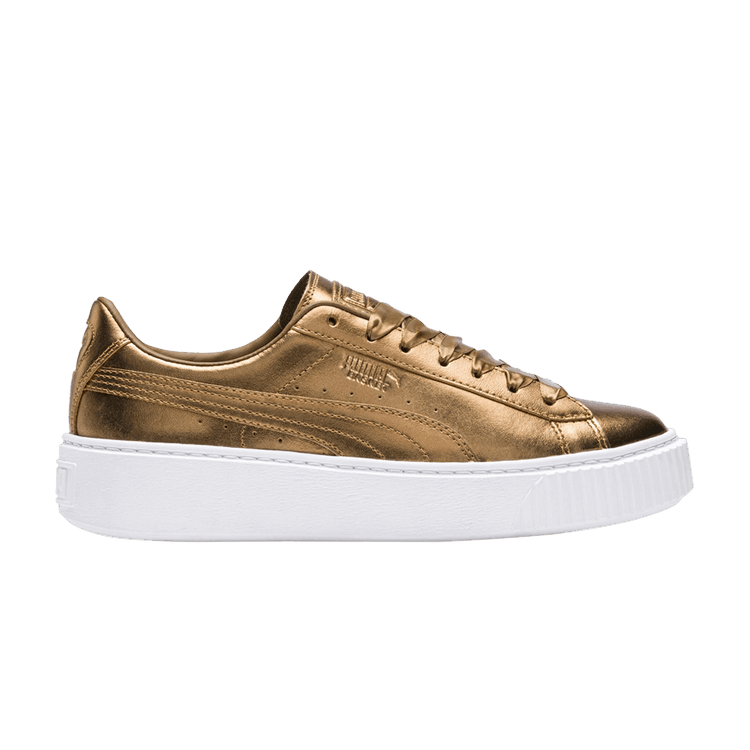Puma Wmns Basket Platform Luxe 'Ermine'