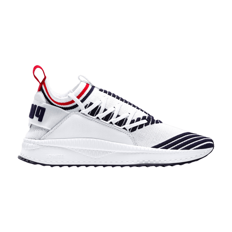 Puma Tsugi Jun 'Sport Stripes - White Peacoat'