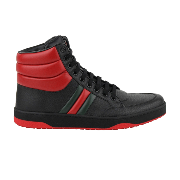 Gucci Ronnie Padded High 'Black Red'