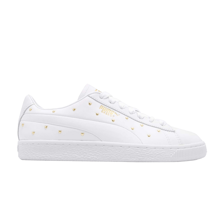 Puma Wmns Basket Studs 'White'