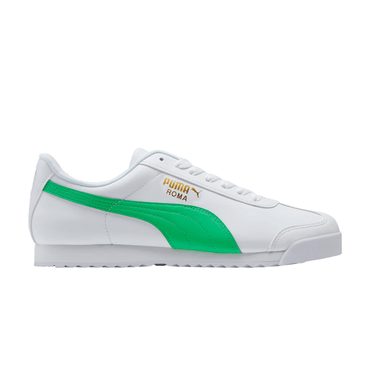 Puma Roma Basic Plus 'White Irish Green'
