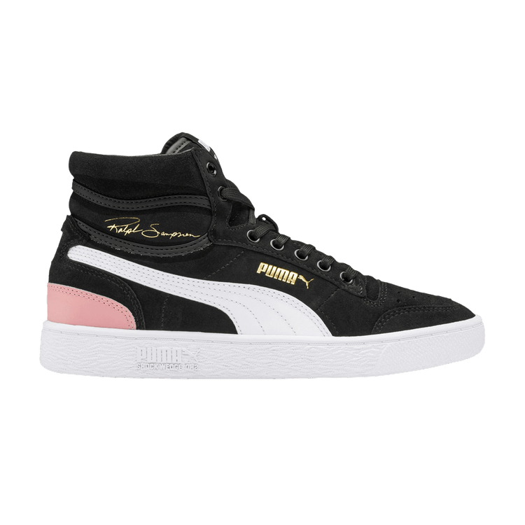 Puma Wmns Ralph Sampson Mid Suede 'Black Bridal Rose'