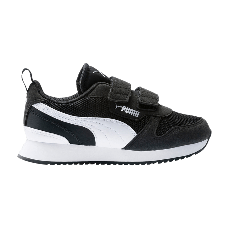 Puma R78 Little Kid 'Black White'