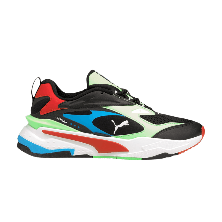 Puma RS-Fast Jr 'Black Elektro Green'
