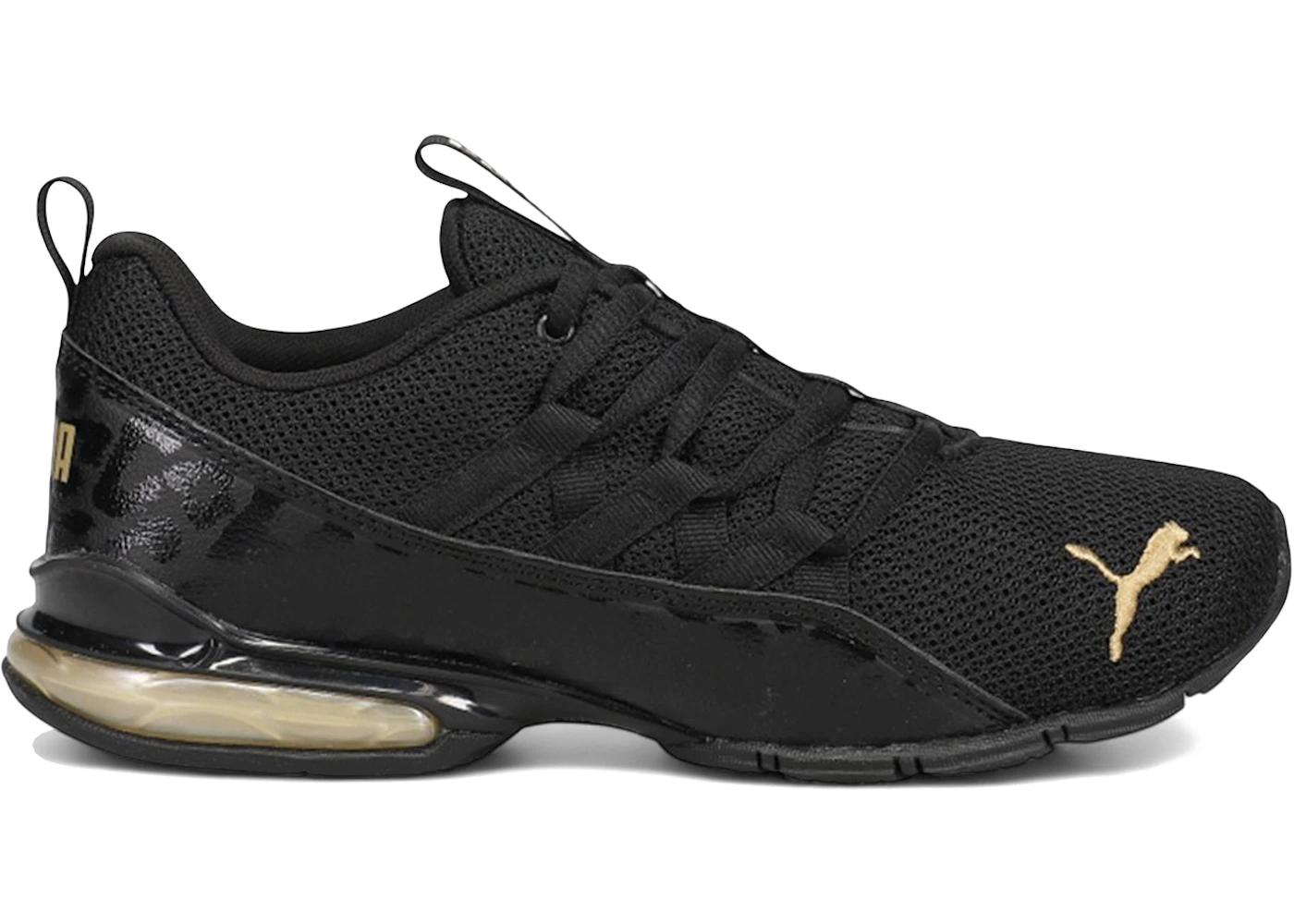 Puma Riaze Prowl Black Team Gold (Women's)