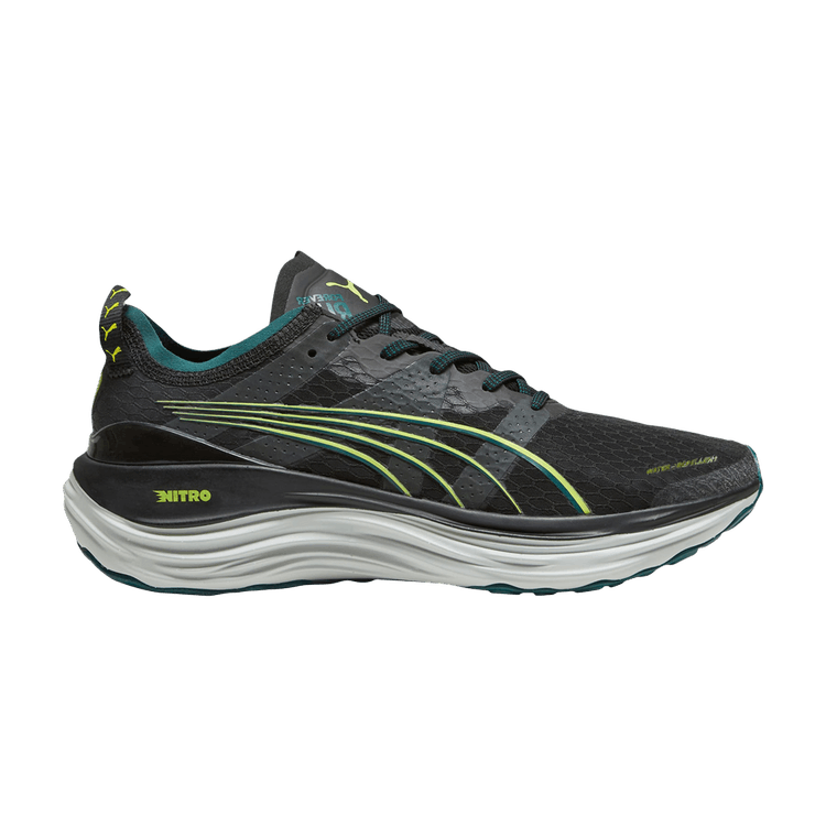 Puma ForeverRun Nitro Winter 'Black Malachite Yellow'
