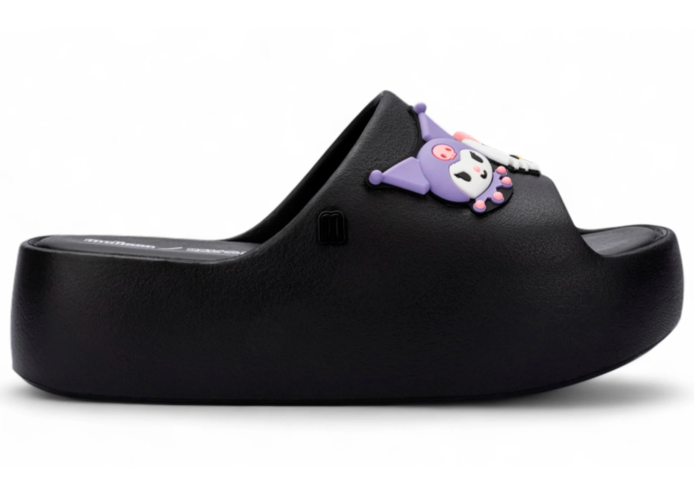 Melissa Free Platform Slide Hello Kitty and Friends Black