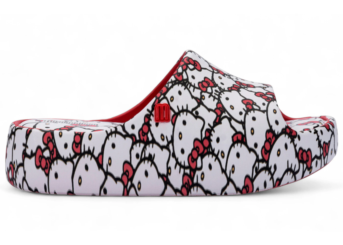 Melissa Mini Melissa Free Platform Slide Hello Kitty and Friends Red White (Kids)