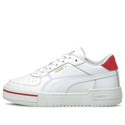 (GS) PUMA Ca Pro Heritage Casual Board Shoes White/Red