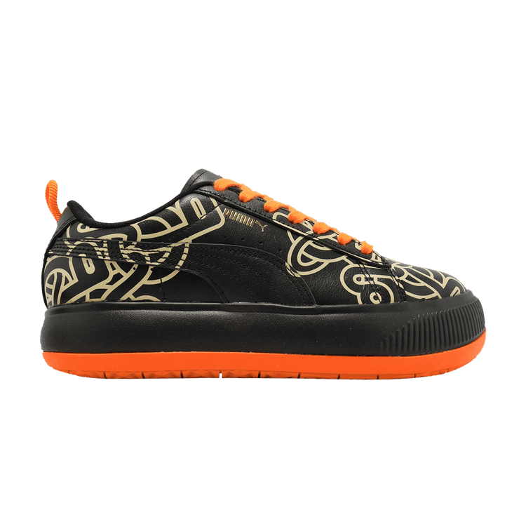 Pronounce x Puma Wmns Suede Mayu 'Black Orange'