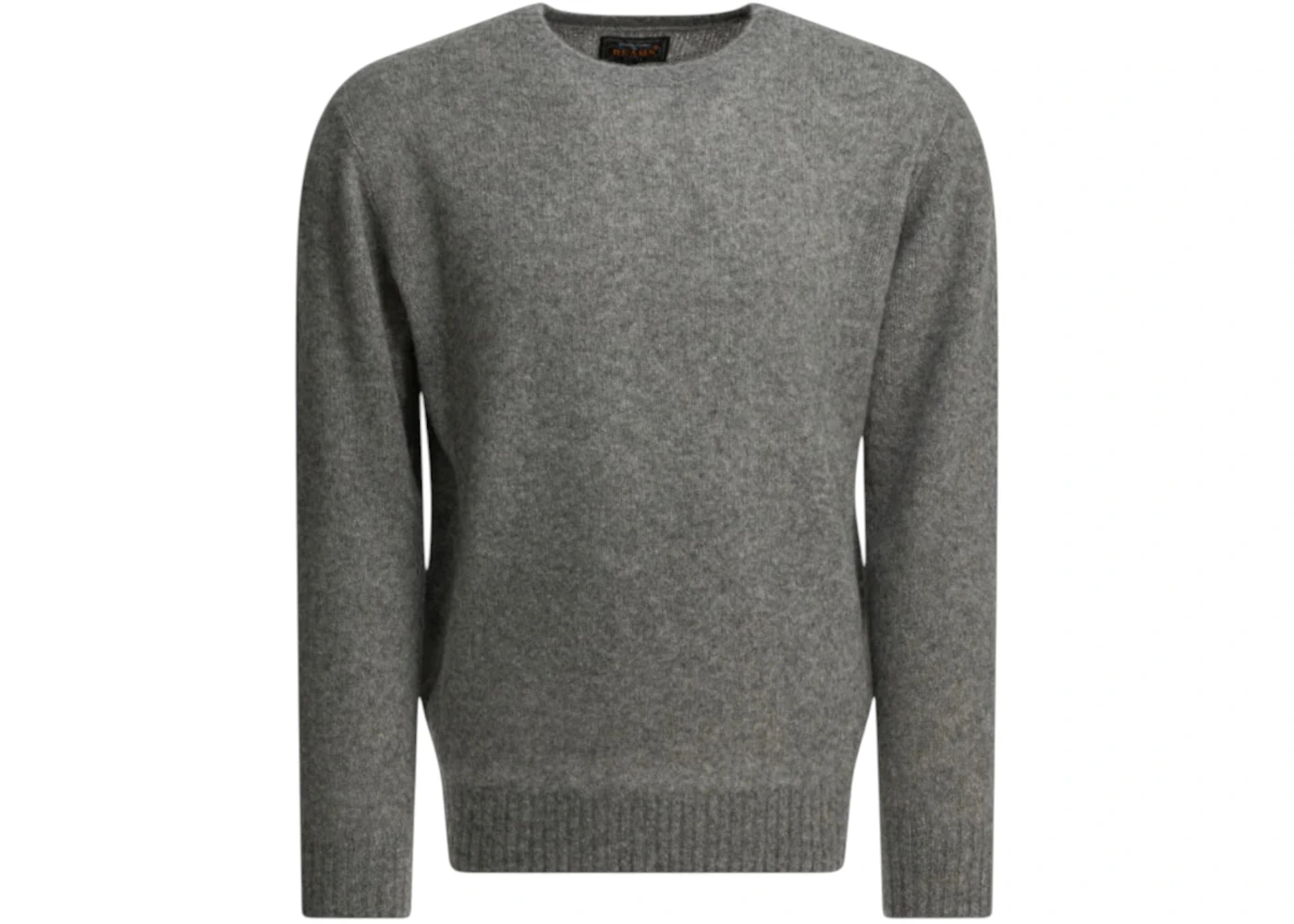 Beams Plus Cashmere Blend Crewneck Sweater Grey