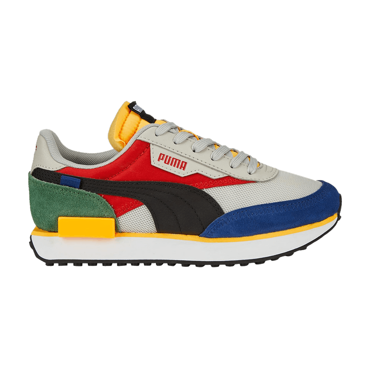Puma Future Rider Splash Big Kid 'Burnt Red Grey Violet'