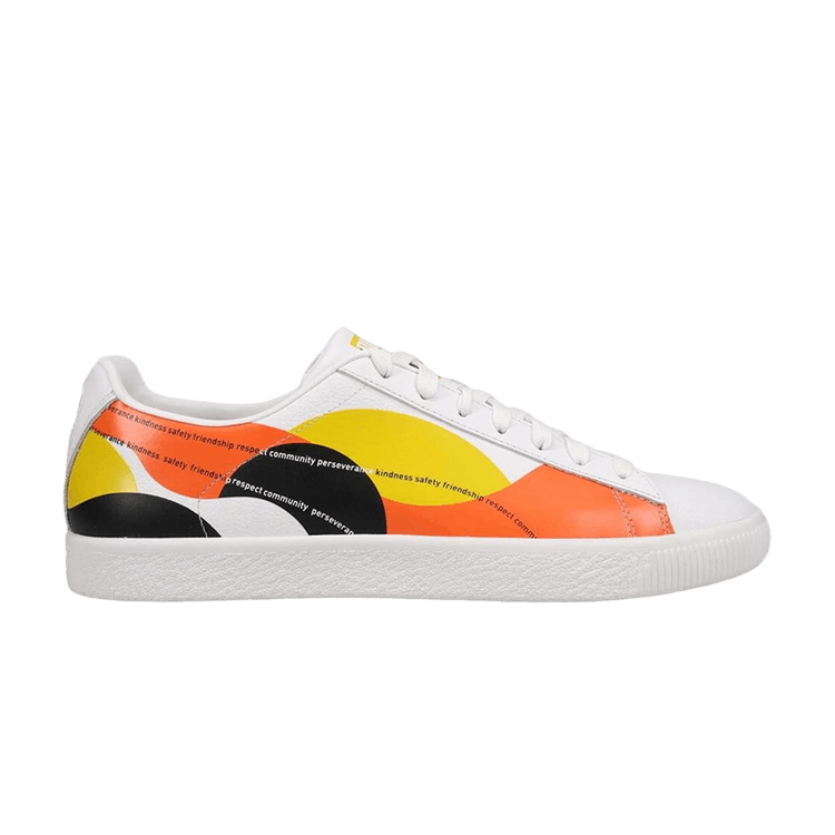 Puma Clyde 59th Street 'White Orange'