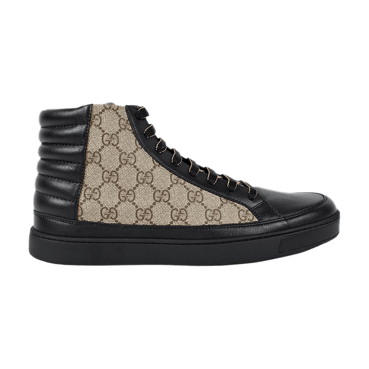 Gucci GG Supreme High 'Black Tan'