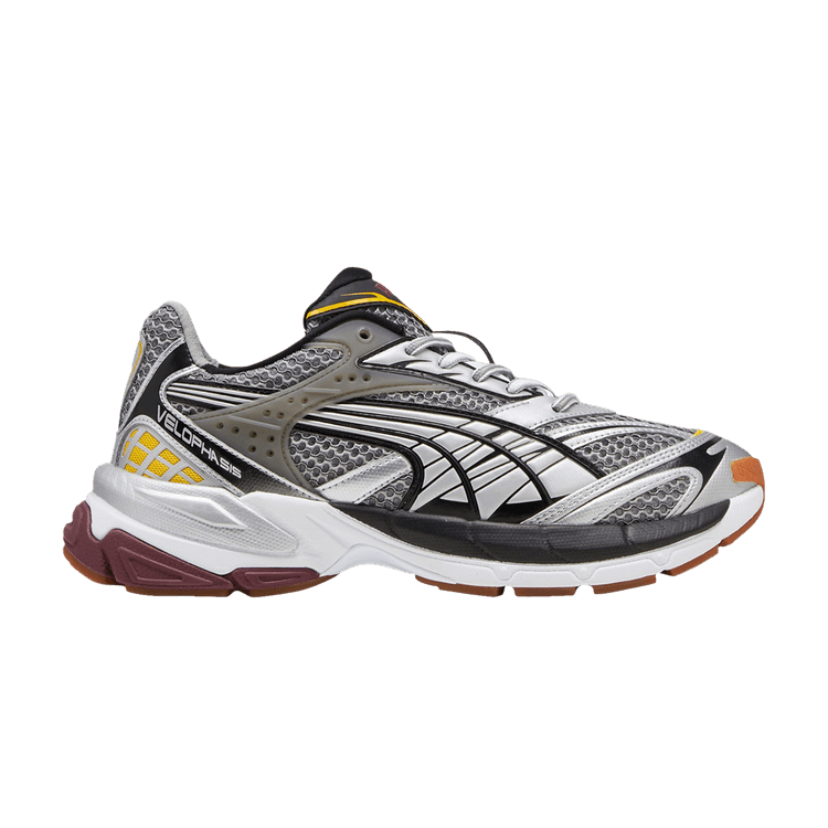Puma Velophasis 'Phased - Silver Burgundy Yellow'
