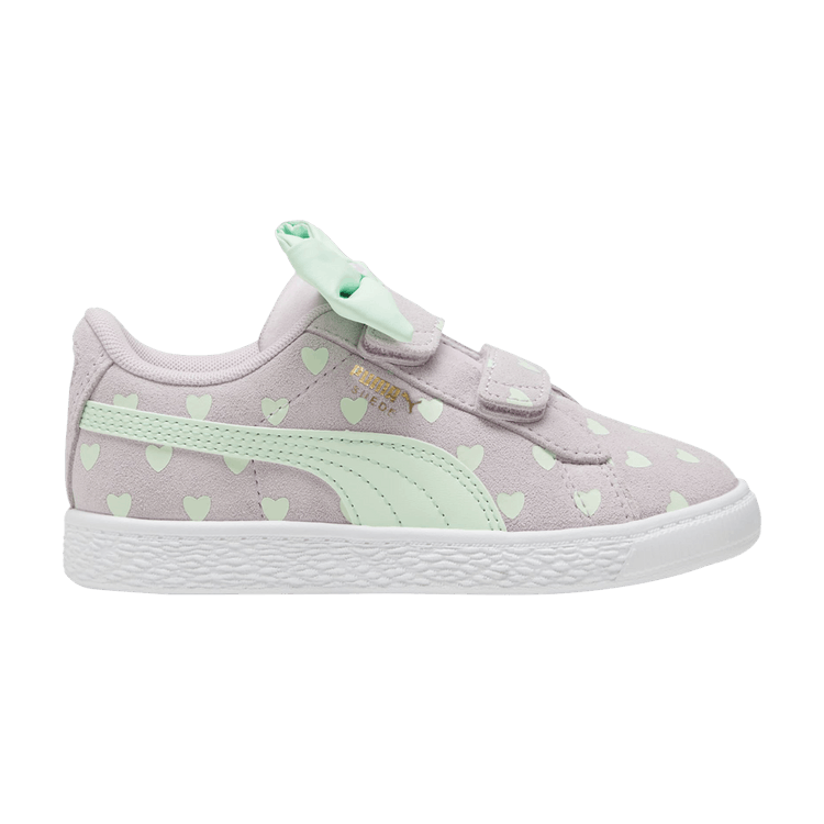 Puma Suede Classic Re-Bow Little Kid 'Hearts - Grape Mist'