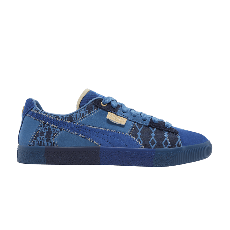 Dapper Dan x Puma Clyde Vintage 'Pre-Game Runway - Blue'