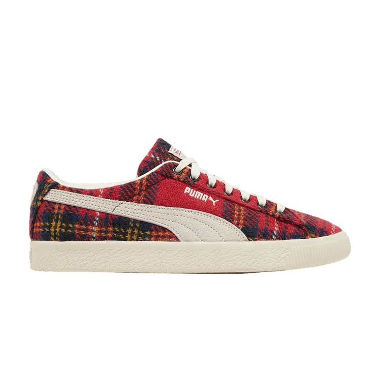 Harris Tweed x Puma Suede Vintage 'Tartan - Red'
