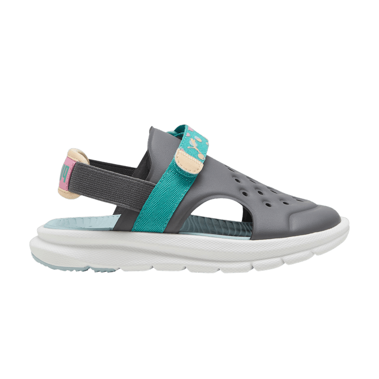 Puma Evolve Sandal Little Kid 'Summer Camp - Cool Dark Grey'