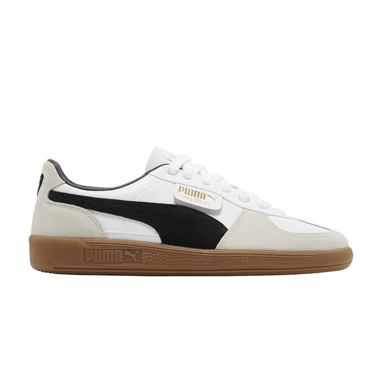 Puma Palermo Leather 'White Black Gum'