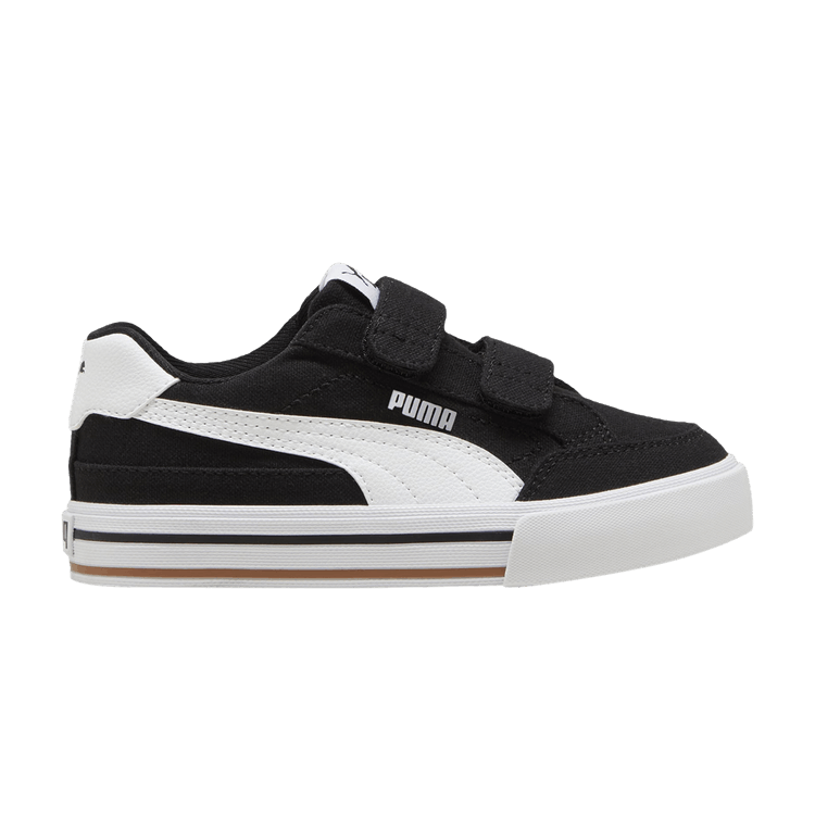 Puma Court Classic Vulc FS V Little Kid 'Black White'