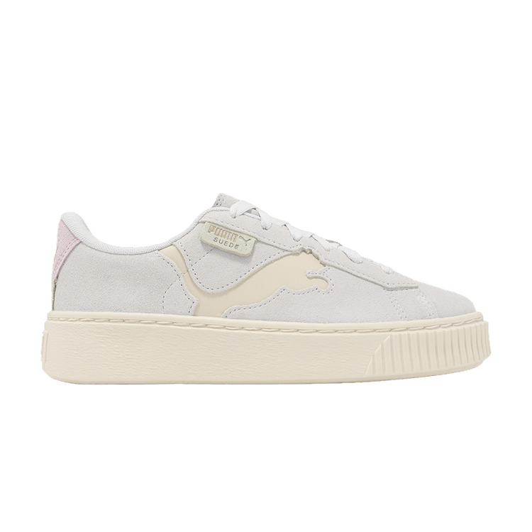Puma Wmns Suede Platform 'Cutout - Silver Mist Grape'