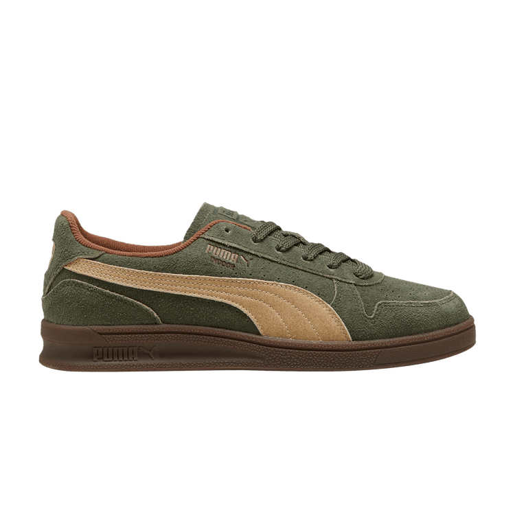 Puma Indoor R Suede 'Dark Olive Haute Coffee'