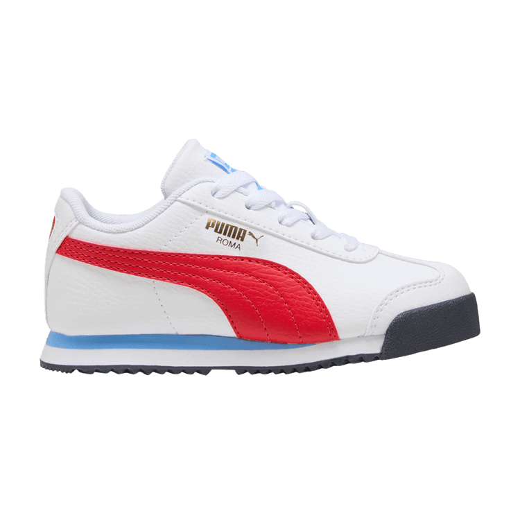 Puma Roma 24 Standard Little Kid 'White Red Blue'