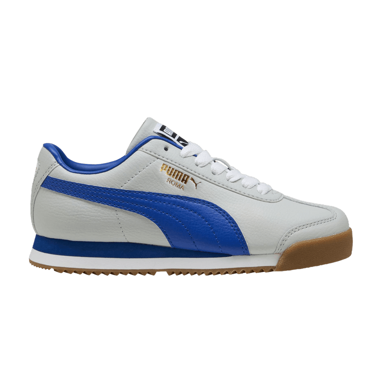 Puma Roma 24 Standard Big Kid 'Cool Light Grey Vivid Blue'