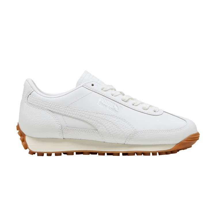Puma Easy Rider Leather Big Kid 'White Gum'