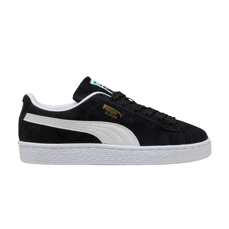 Puma Suede Classic Big Kid 'Black White'
