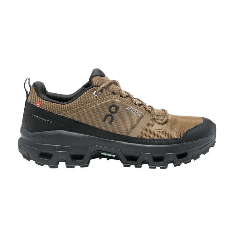 ON Cloudrock Low Waterproof 'Hunter Black'
